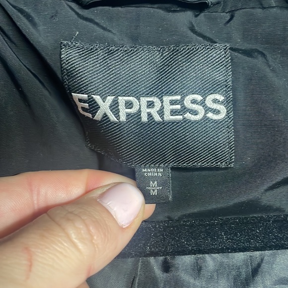 Black down puffer coat - Picture 4 of 11